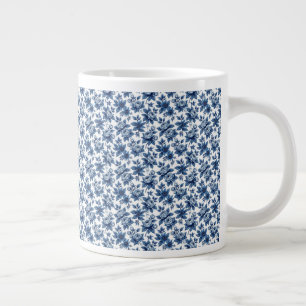 Elegantes Blumenmuster Vintage Peonies Jumbo-Tasse
