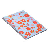 Elegantes BlumenNotebook Notizblock (Rechte Seite)