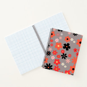 Elegantes BlumenNotebook Notizblock