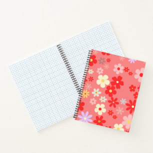 Elegantes BlumenNotebook Notizblock