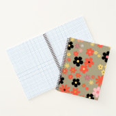 Elegantes BlumenNotebook Notizblock (Innenseite)