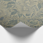 Elegantes Blumenpapier Geschenkpapier (Ecke)