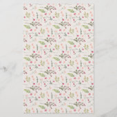 Elegantes Blumenrosa Was auf deinem Handspiel steh (Rückseite)