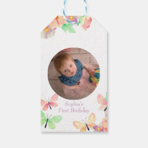 Elegantes Blumenschmetterling Custom Foto 1. Gebur