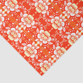 Elegantes Blumenseidenpapier-Gelb Seidenpapier (Ausschnitt)