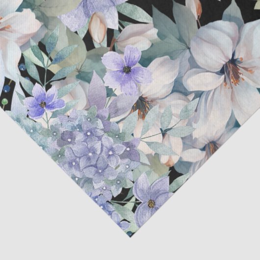 Elegantes Blumenstrauß Dekoupage Tissue Paper Seidenpapier (Detail)