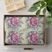 Elegantes Blumenzwirn Seidenpapier (Geschenk)