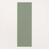 Elegantes Blush-Aquarell-Monogramm Yogamatte (Rückseite)