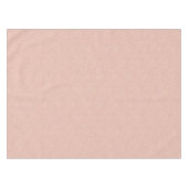 Elegantes Blush Cream Gold Floral Muster Tischdecke (Vorderseite (Horizontal))