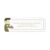 Elegantes Blush Pink Blumengrün (Vorne)