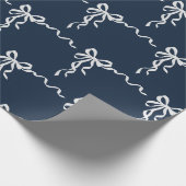 Elegantes Bogenmuster Geschenkpapier (Ecke)