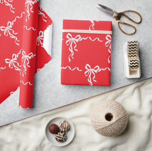 Elegantes Bogenmuster Geschenkpapier (Kunsthandwerk)