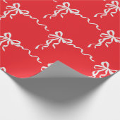 Elegantes Bogenmuster Geschenkpapier (Ecke)