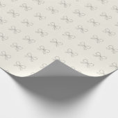 Elegantes Bogenmuster Muttertag Geschenkpapier (Ecke)