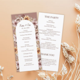 Elegantes Bohemisches Wasserfarbenprogramm