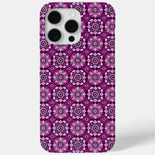 Elegantes Boho Chic Geometric Floral Pattern Case-Mate iPhone Hülle