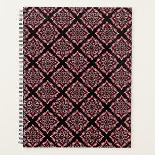 Elegantes Boho Chic Geometric Floral Pattern Planer