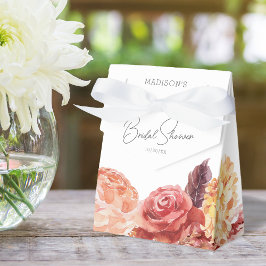 Elegantes Boho Chic Watercolor Brautparty Geschenkschachtel