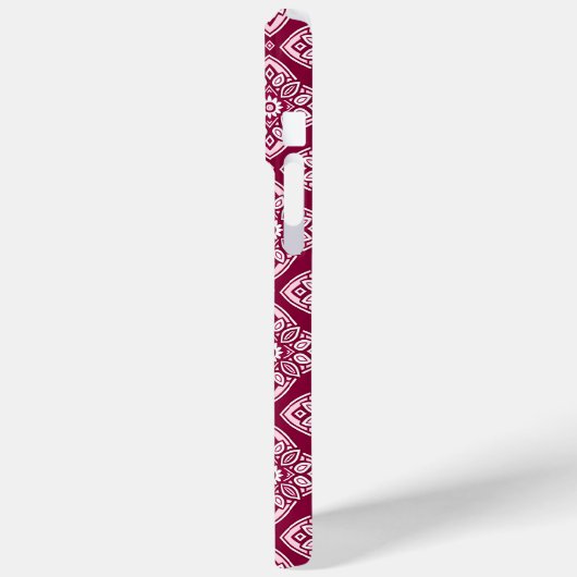 Elegantes Boho Geometric Floral Pattern Case-Mate iPhone Hülle (Rückseite / Links)