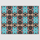 Elegantes Boho Mystical Mosaic Geometric Muster Seidenpapier (Vorderseite)