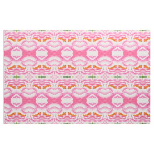 Elegantes Boho Pink-Gefärbte Krawatte-Muster Stoff (Fat Quarter (45,7 x 55,9 cm))