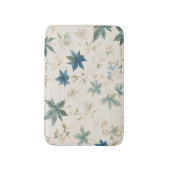 Elegantes Boho-Vintage-Design mit Ahornblättern un Badematte (Vorderseite Vertikal)