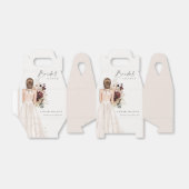 Elegantes Boho White Wedding Gown Brautparty Geschenkschachtel (Ungefaltet)