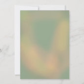 Elegantes bordeauxfarbenes Brautparty der rote Ros Einladung (Rückseite)