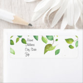 Elegantes botanisches Aquarell (Insitu)