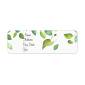 Elegantes botanisches Aquarell (Vorne)