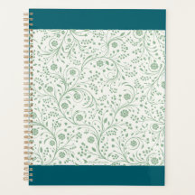 Elegantes botanisches Blumenmuster – Minimale Natu