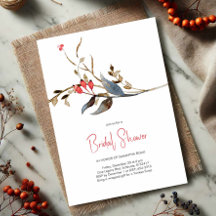 Elegantes botanisches Brautparty