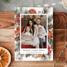 Elegantes botanisches Citrus-Foto