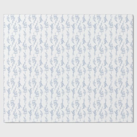 Elegantes botanisches Geschenkpapier (Flach)