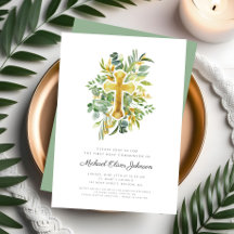 Elegantes botanisches Kreuz