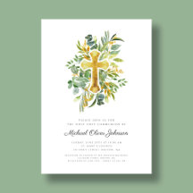 Elegantes botanisches Kreuz