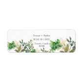 Elegantes botanisches Leaf (Vorne)