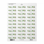 Elegantes botanisches Leaf (Vorne)