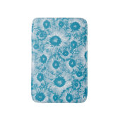 Elegantes botanisches Muster Badematte (Vorderseite Vertikal)