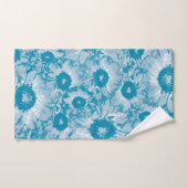 Elegantes botanisches Muster Badhandtuch Set (Handtuch)