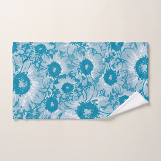 Elegantes botanisches Muster Badhandtuch Set (Handtuch)