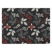 Elegantes botanisches Muster Tischdecke (Vorderseite (Horizontal))