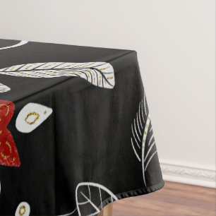 Elegantes botanisches Muster Tischdecke