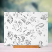Elegantes botanisches Ordner-Set Acrylschild (Neutral)