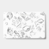 Elegantes botanisches Ordner-Set Ausweis (Vorderseite)