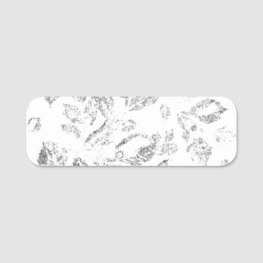 Elegantes botanisches Ordner-Set Namensschild (Vorderseite)