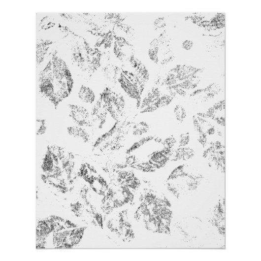 Elegantes botanisches Ordner-Set Poster (Vorderseite)