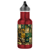 ✨Elegantes botanisches Patchwork-Blumenmuster-Desi Edelstahlflasche (Rechts)