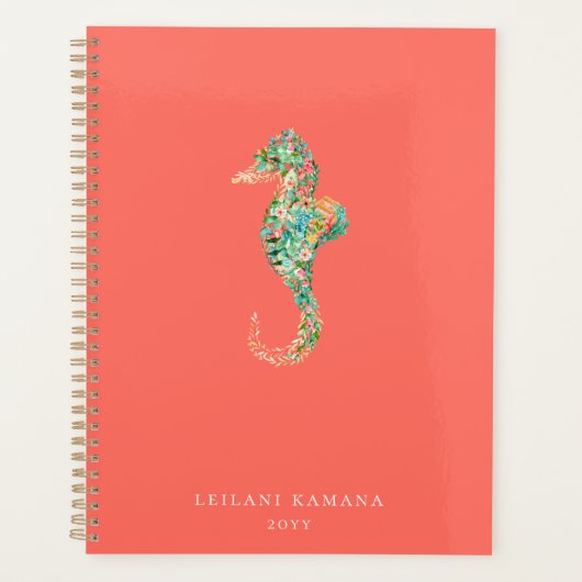 Elegantes botanisches Seepferd | Korallen Planer (Vorderseite)