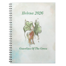 Elegantes botanisches Vogel-Motiv
